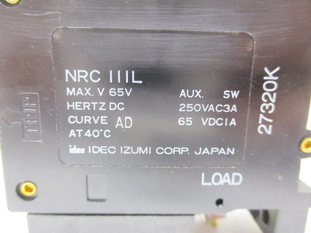 IDEC NRC111L-3A-AD 30A 250VAC NSNP
