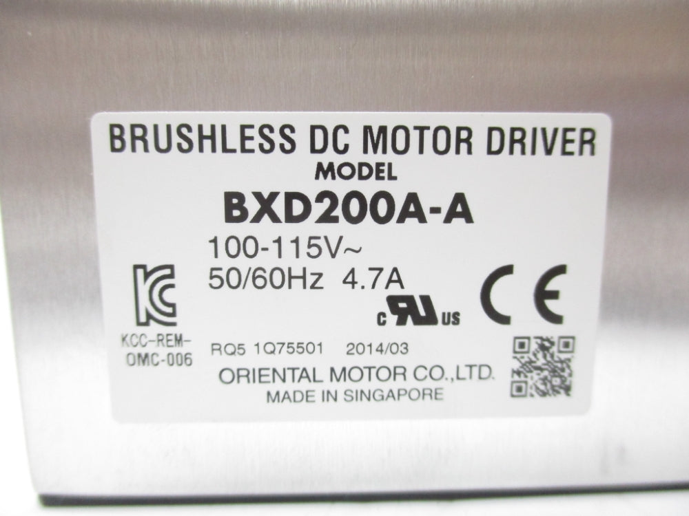 ORIENTAL MOTOR BXD200A-A NSNP
