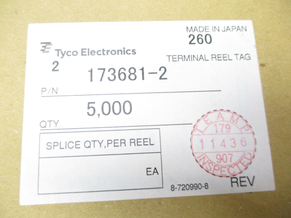 TYCO ELECTRONICS 173681-2 (PKG OF 4) NSMP
