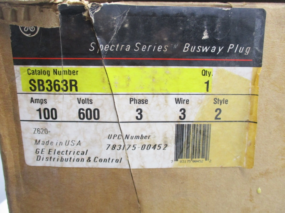 GENERAL ELECTRIC SB363R NSMP