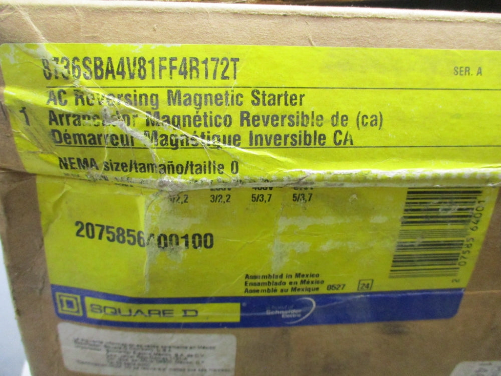SQUARE D 8736SBA4V81FF4R172T NSMP