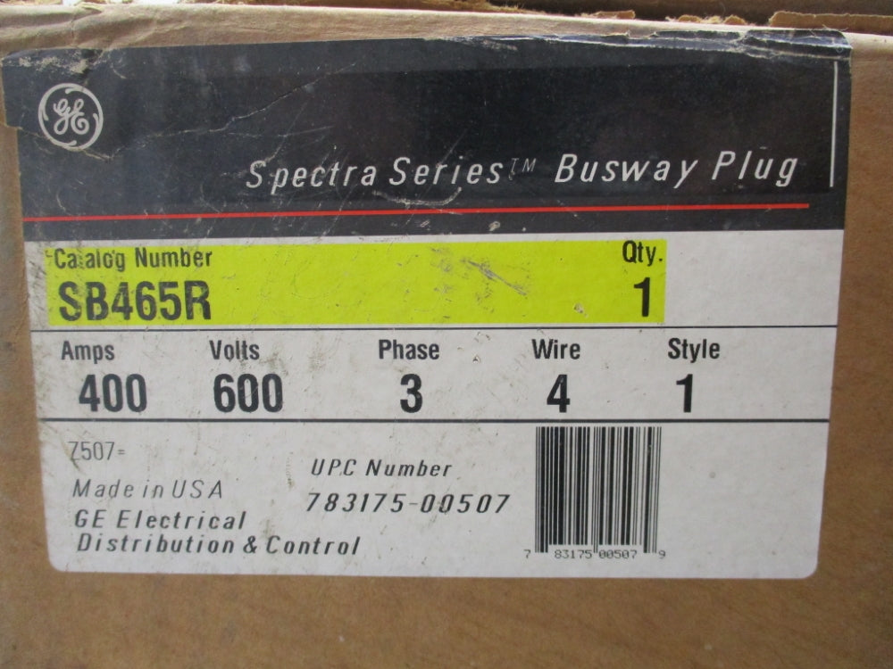 GENERAL ELECTRIC SB465R NSMP