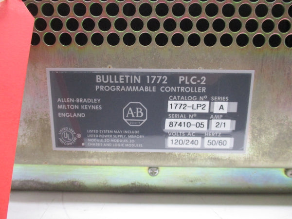 ALLEN BRADLEY 1772-LP2 SER. A REMAN