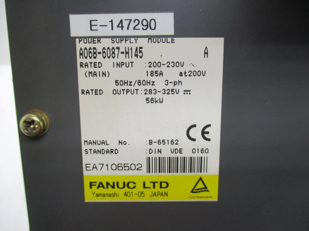 FANUC A06B-6087-H145 SER. A (B) UNMP