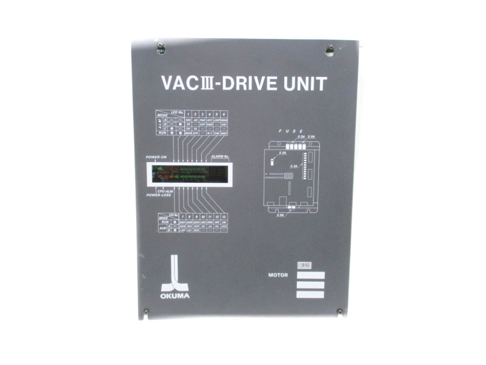 OKUMA VAC III 1006-1222-E85-067 UNMP