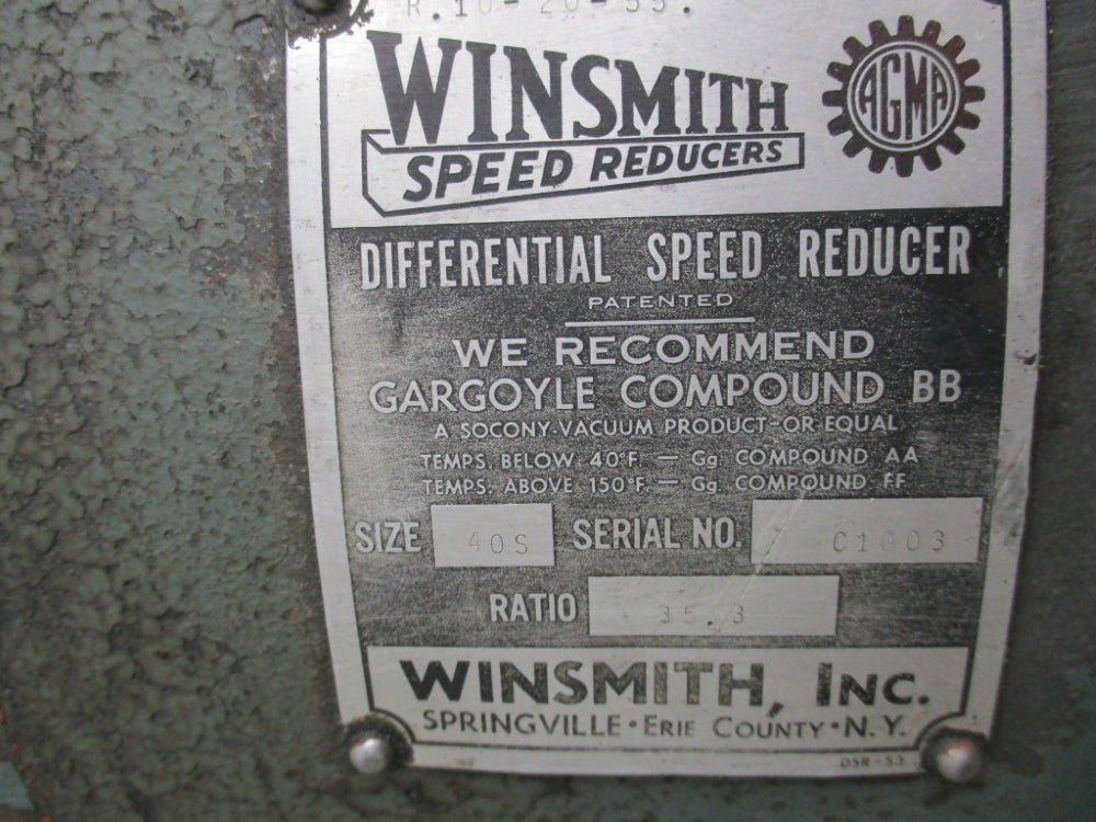 WINSMITH 40S UNMP