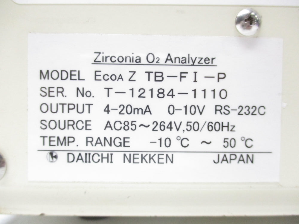 DAICHI NEKKEN ECOA Z TB-FI-P NSNP
