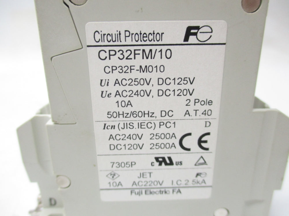 FUJI CP32FM/10 10A 250VAC NSNP