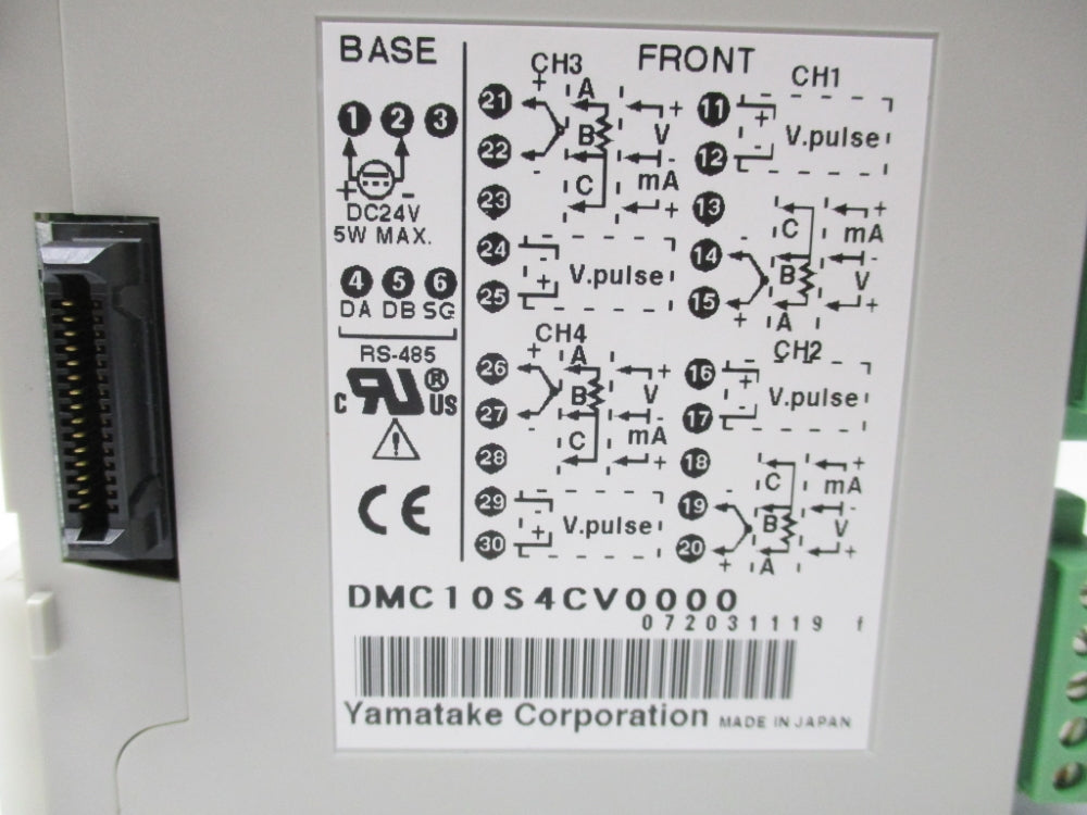 YAMATAKE DMC10S4CV0000 UNMP