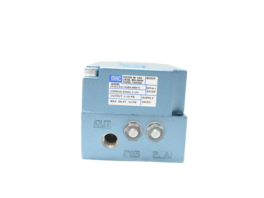 MAC PPC5C-AAC-AGBA-BBB-F0 120PSI 24VDC NSNP