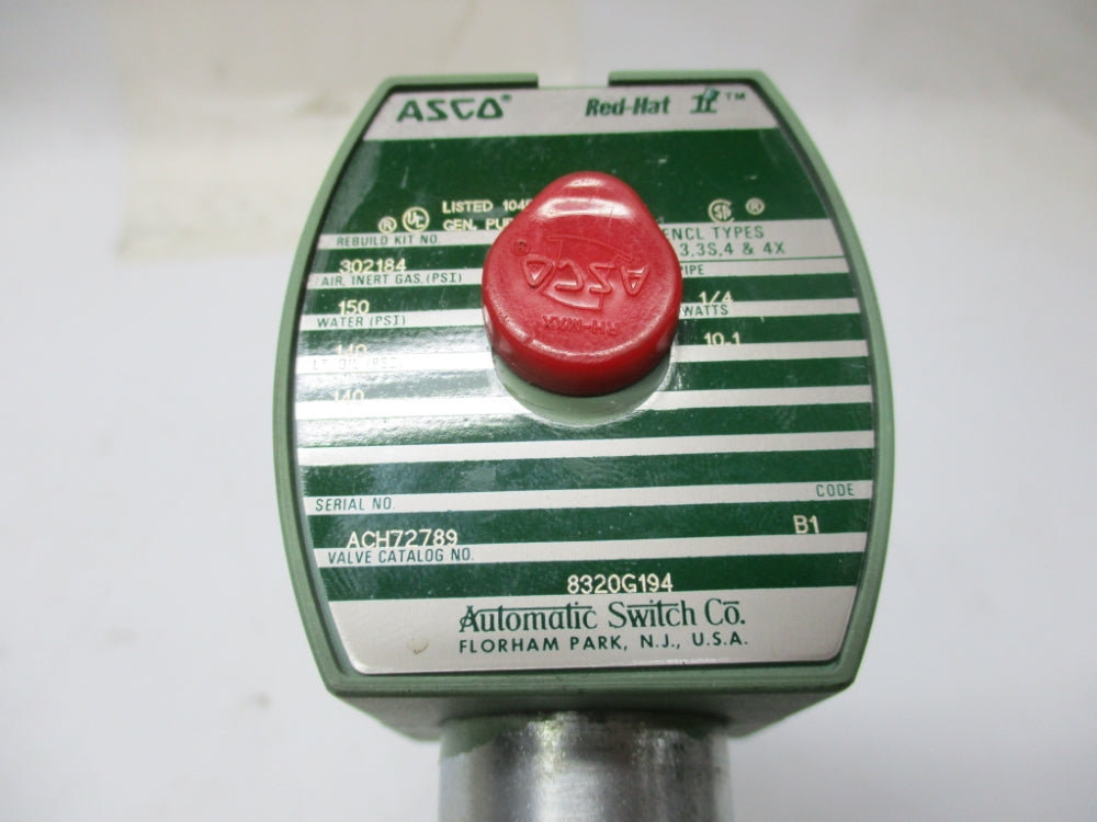 ASCO 8320G194 150PSI NSNP