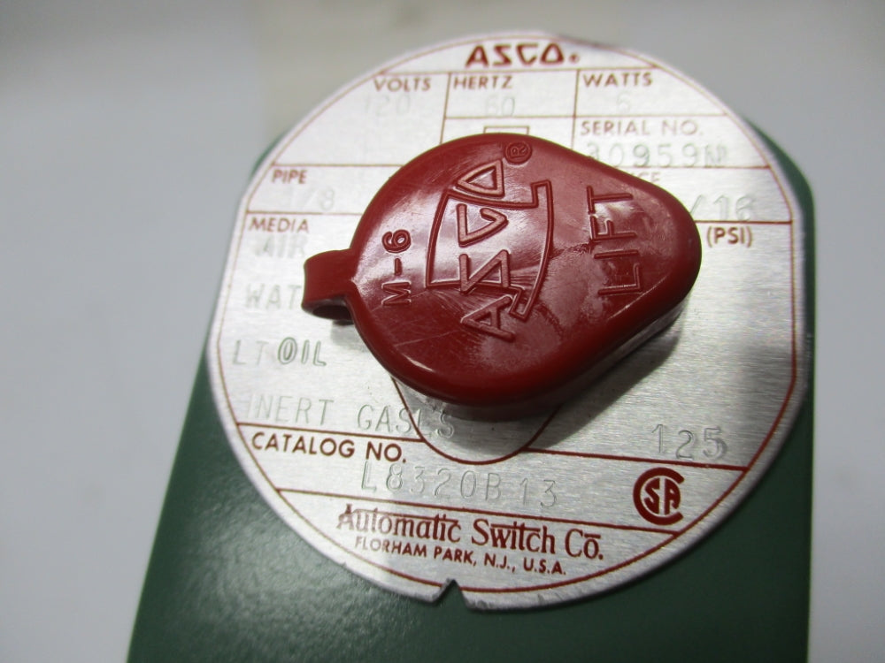 ASCO L8320B13 125PSI 120V NSNP
