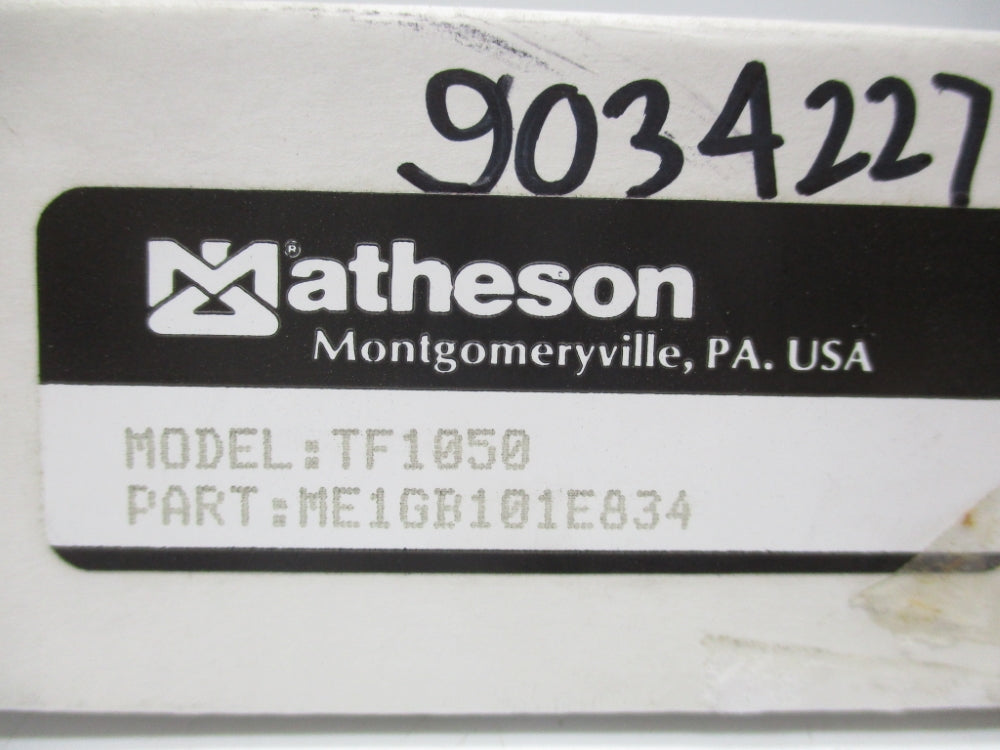 MATHESON ME1GB101E834 TF1050 NSMP
