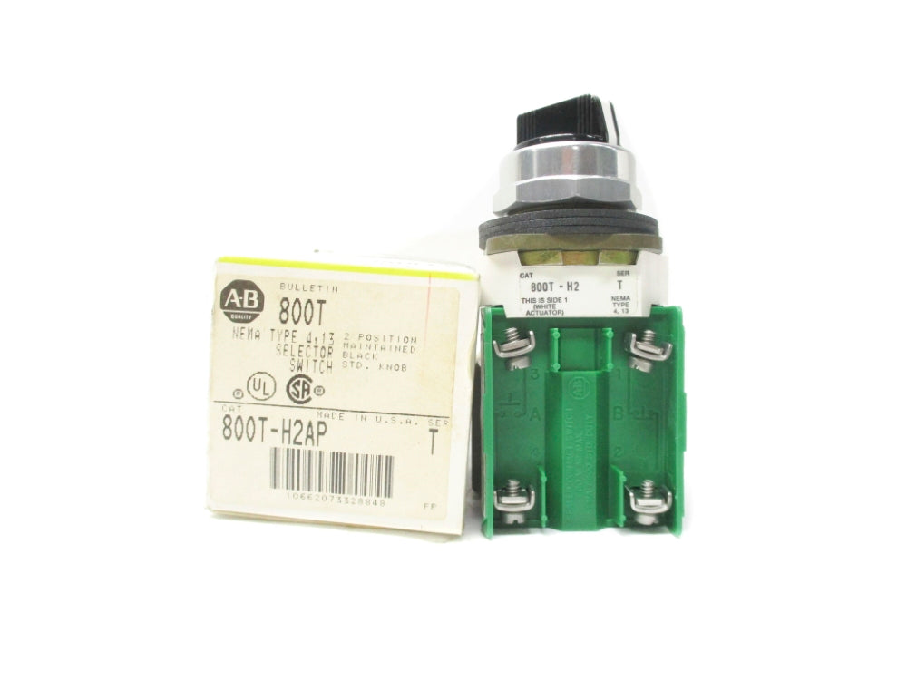 ALLEN BRADLEY 800T-H2AP SER. T (BK/YL) NSMP