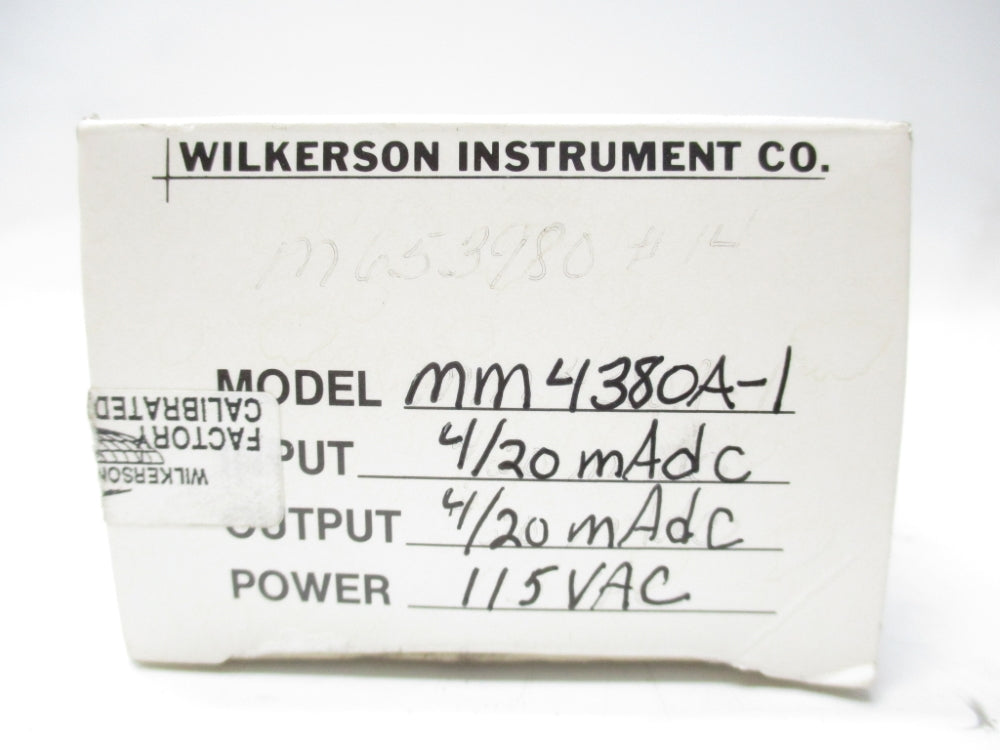 WILKERSON MM4380A-1 115VAC 2.4VA NSMP