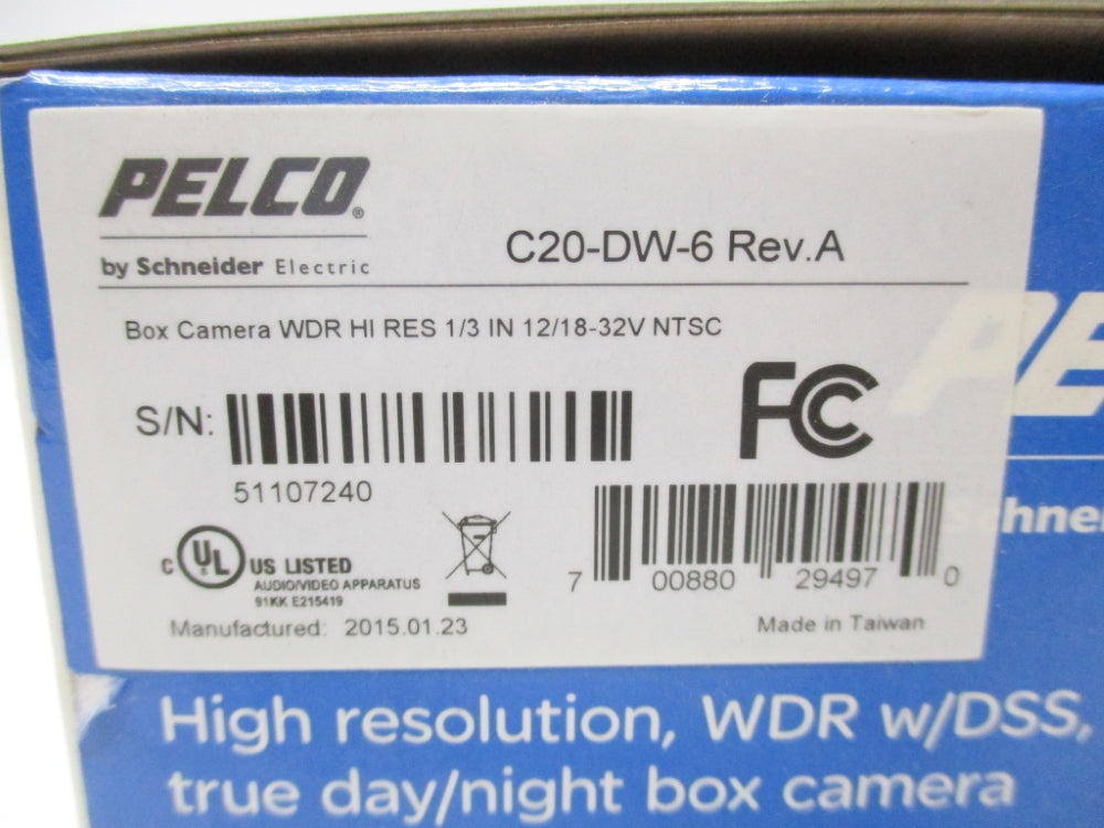 PELCO C20-DW-6 NSMP