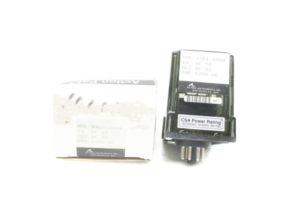 ACTION INSTRUMENTS 4381-0000 120VAC NSMP