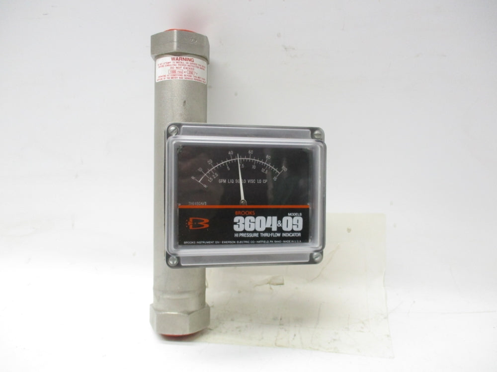 BROOKS INSTRUMENT 3604EB1A3A1A 1500PSIG NSNP