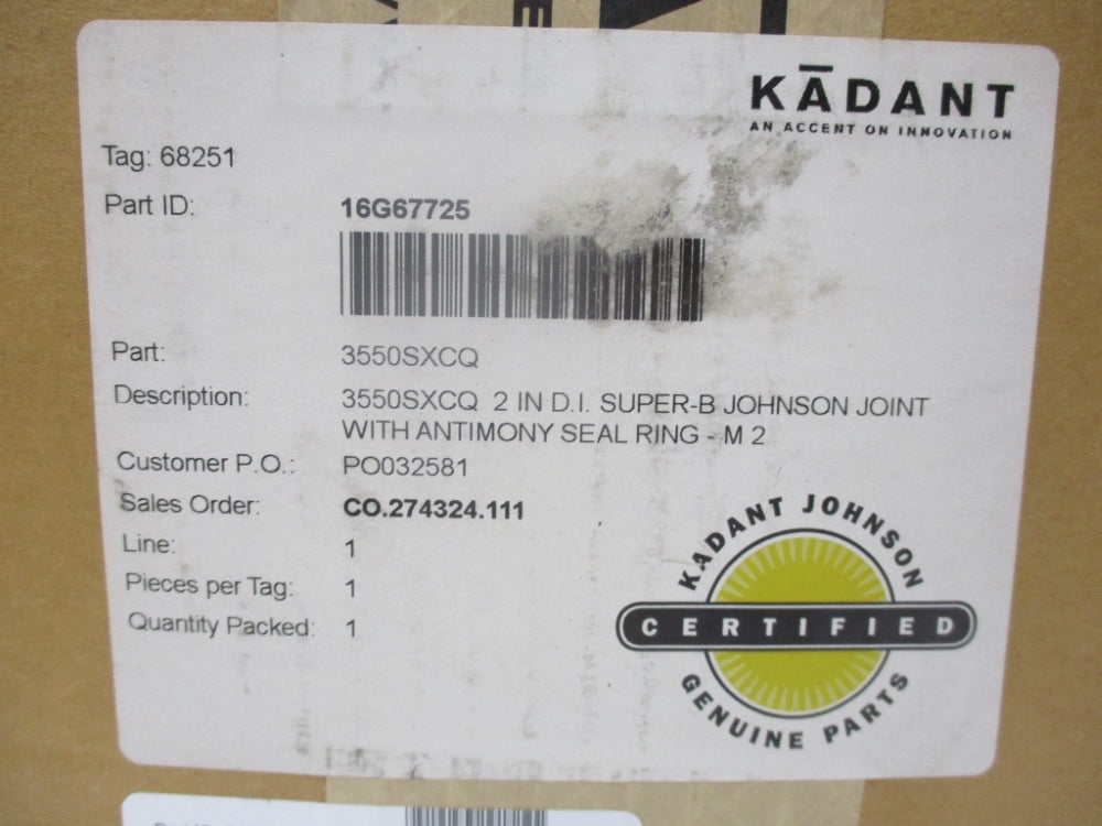 KADANT 16G67725 NSMP