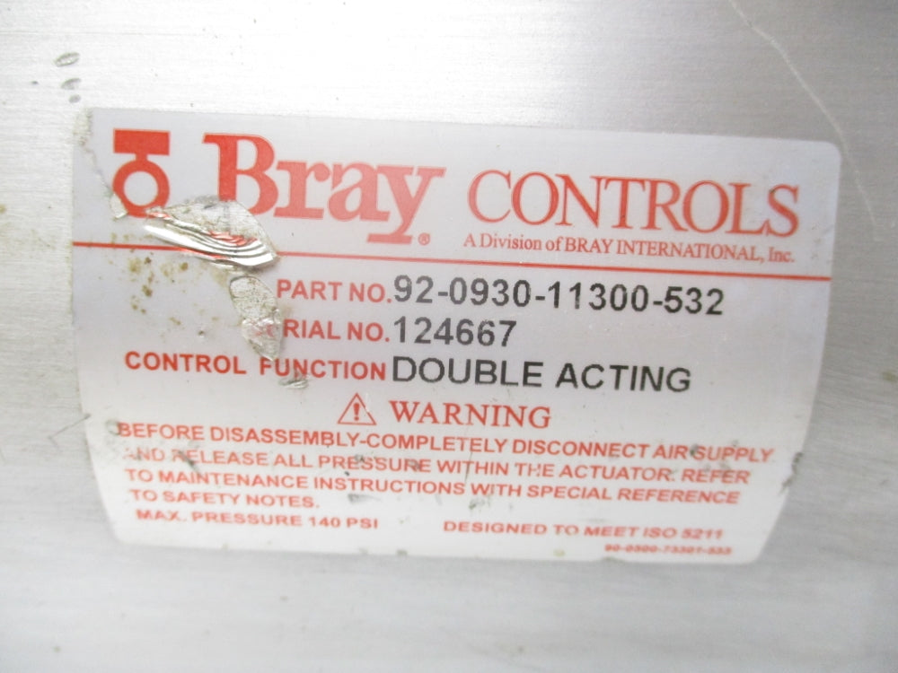 BRAY CONTROLS 92-0930-11300-532 UNMP