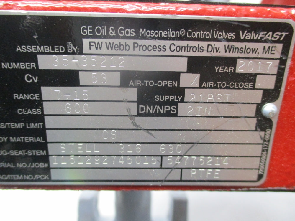 MASONEILAN 35-35212 7-15PSI NSNP