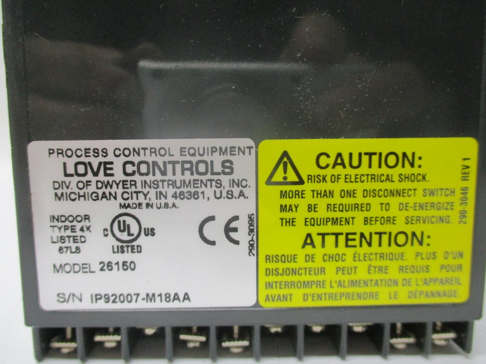 LOVE CONTROLS 26150 NSNP