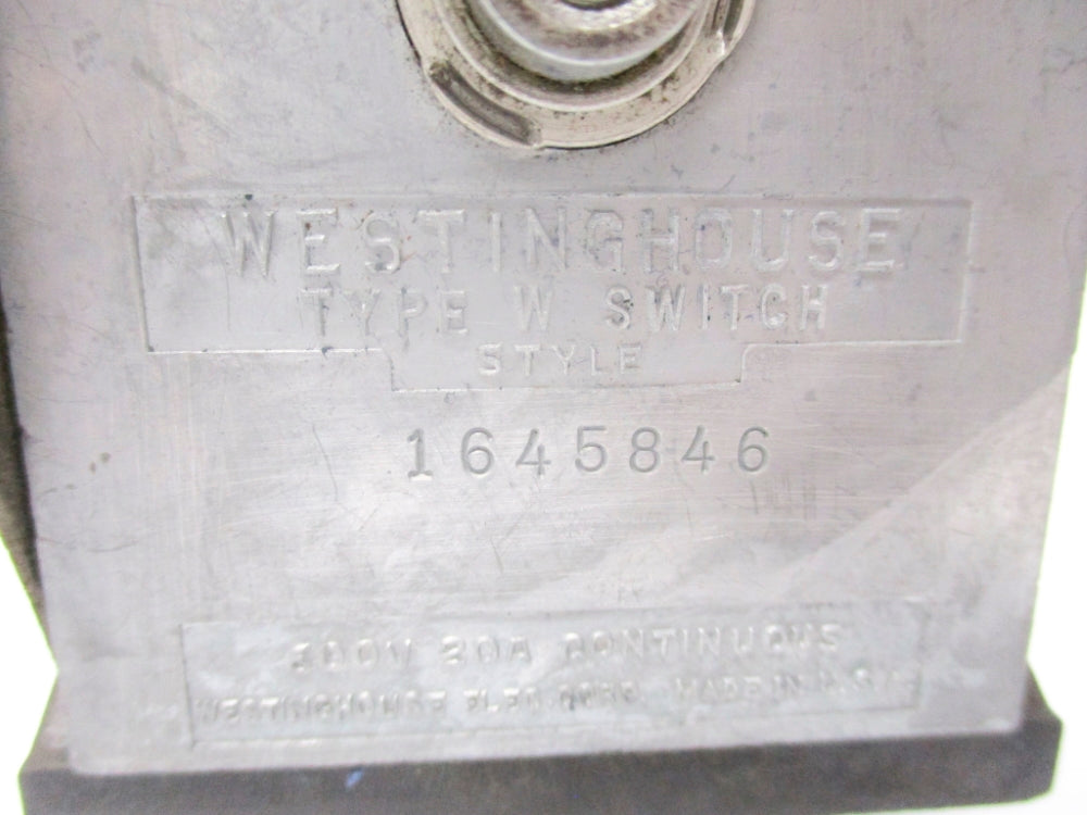 WESTINGHOUSE 1645846 UNMP