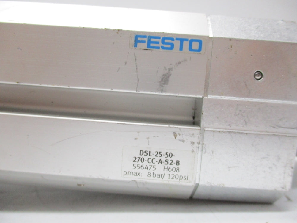 FESTO DSL-25-50-270-CC-A-S2-B 556475 120PSI NSNP