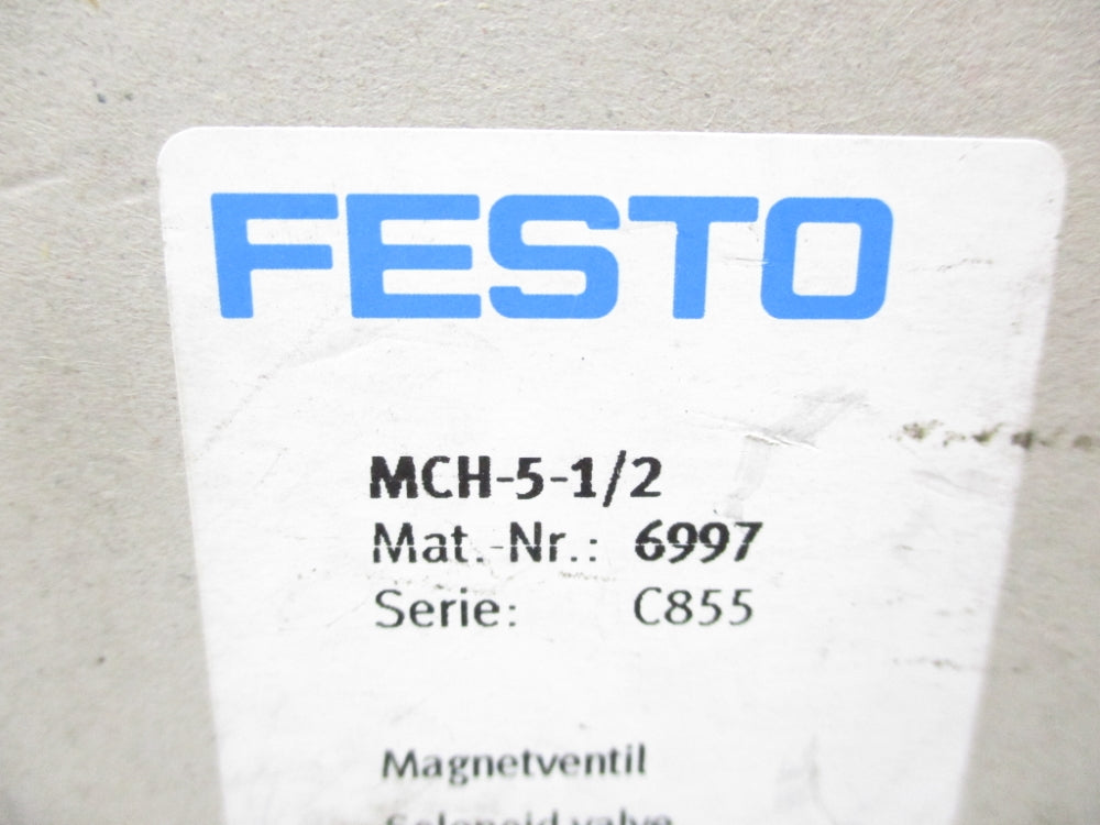 FESTO MCH-5-1/2 6997 28-145PSI NSMP