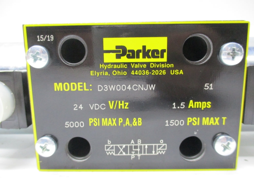 PARKER D3W004CNJW-51 24VDC 5000PSI NSMP