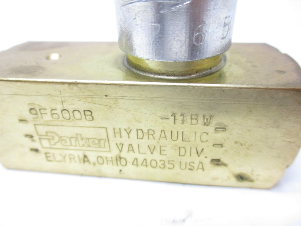 PARKER 9F600B-11BW 2000PSI (AS PICTURED) NSNP