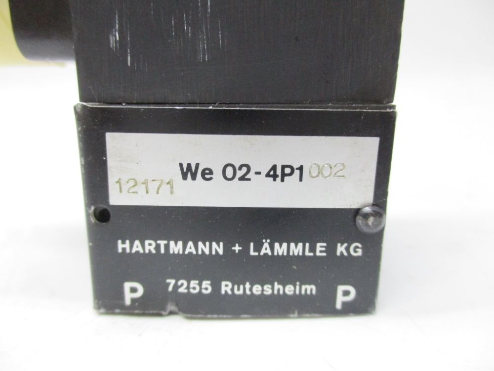 HARTMANN+LAMMLE WE02-4P1002 24V UNMP