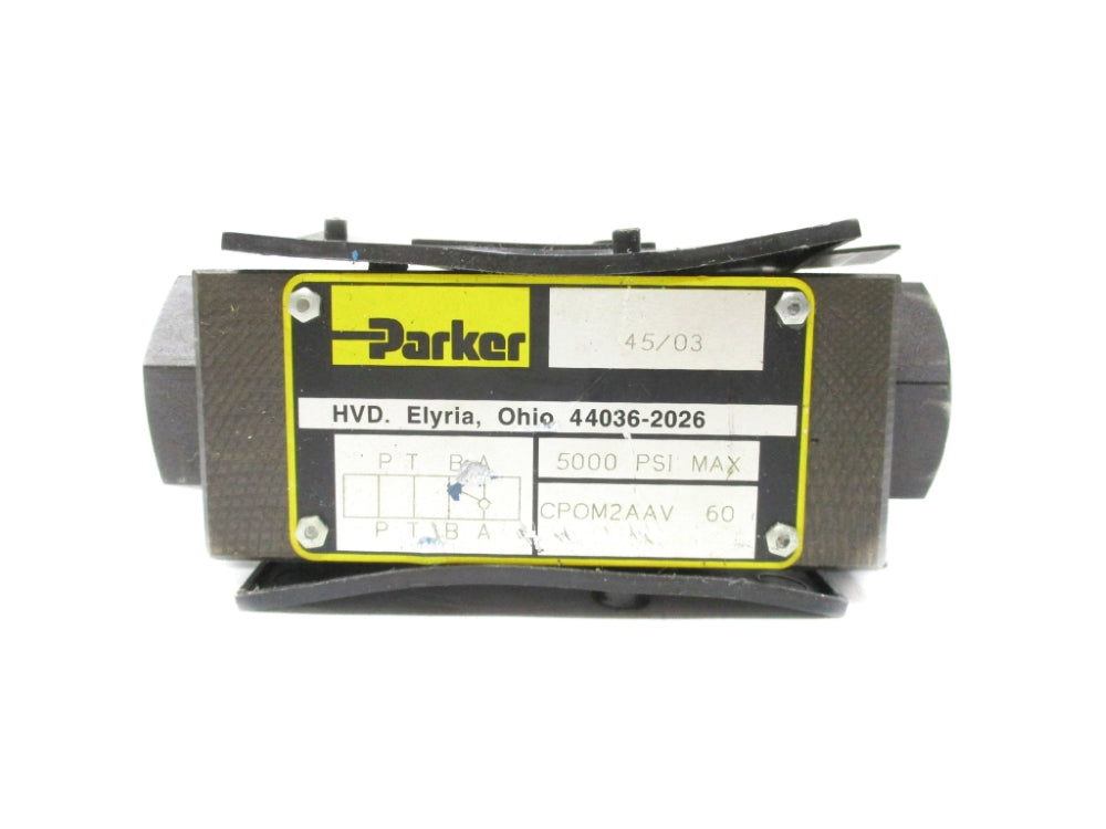 PARKER CPOM2AAV-60 5000PSI UNMP