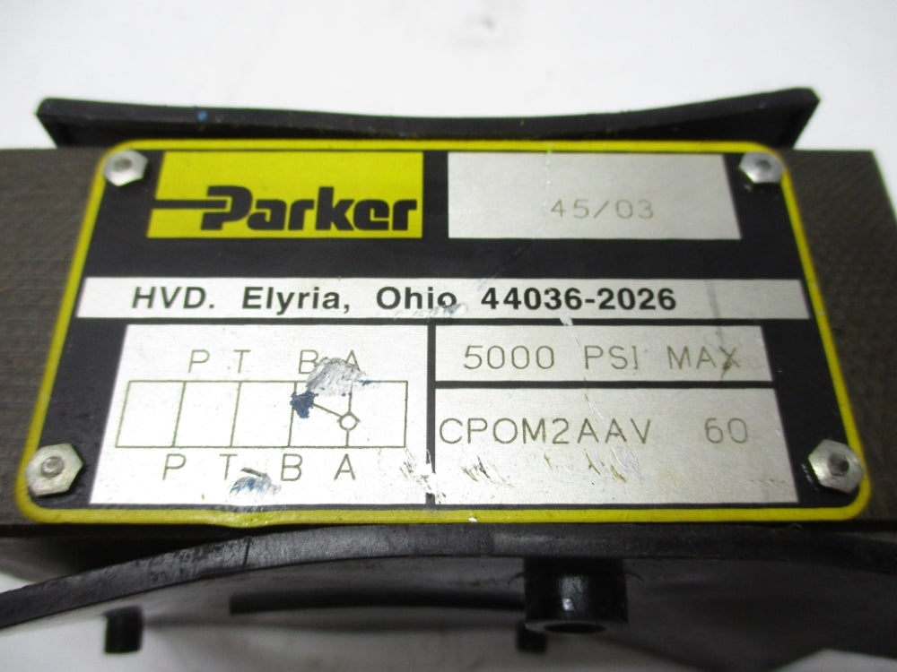 PARKER CPOM2AAV-60 5000PSI UNMP