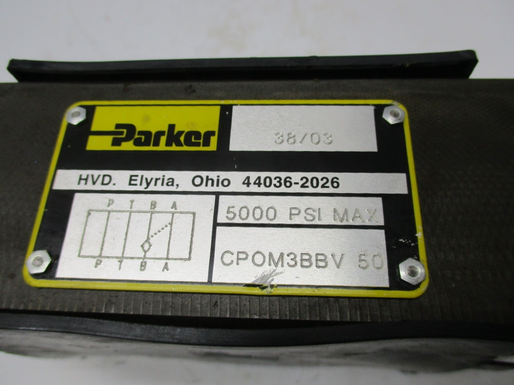PARKER CPOM3BBV-50 5000PSI UNMP