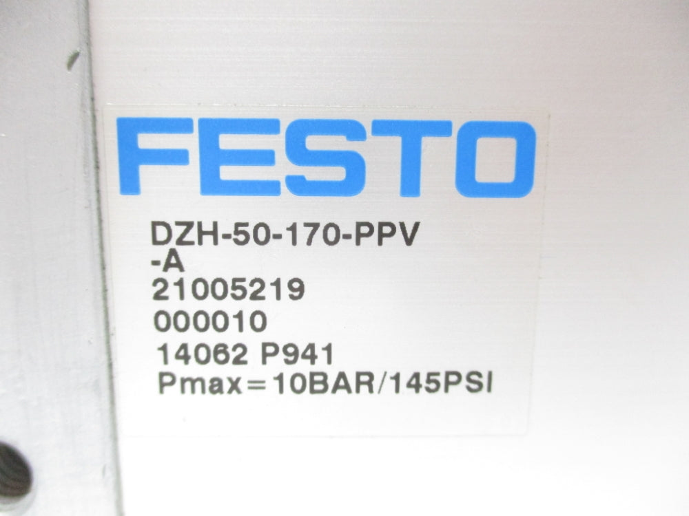 FESTO DZH-50-170-PPV-A 14062 145PSI NSNP