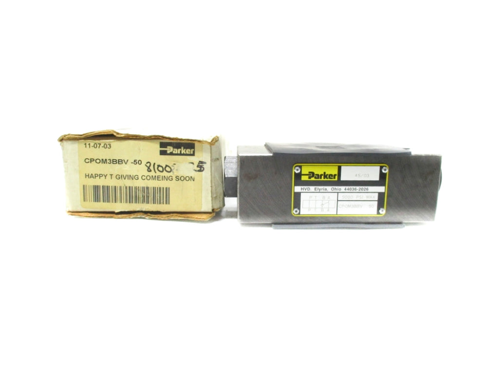 PARKER CPOM3BBV-50 5000PSI NSMP