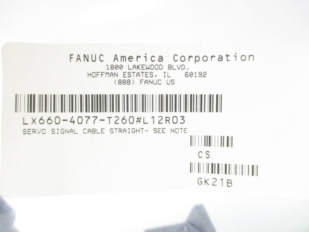 FANUC LX660-4077-T260#L12R03 NSMP