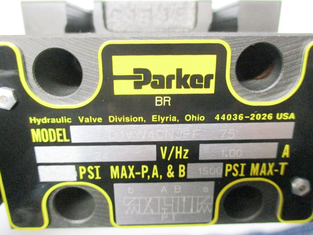 PARKER D31VW4C4NJPF-75 5000PSI 24V NSMP