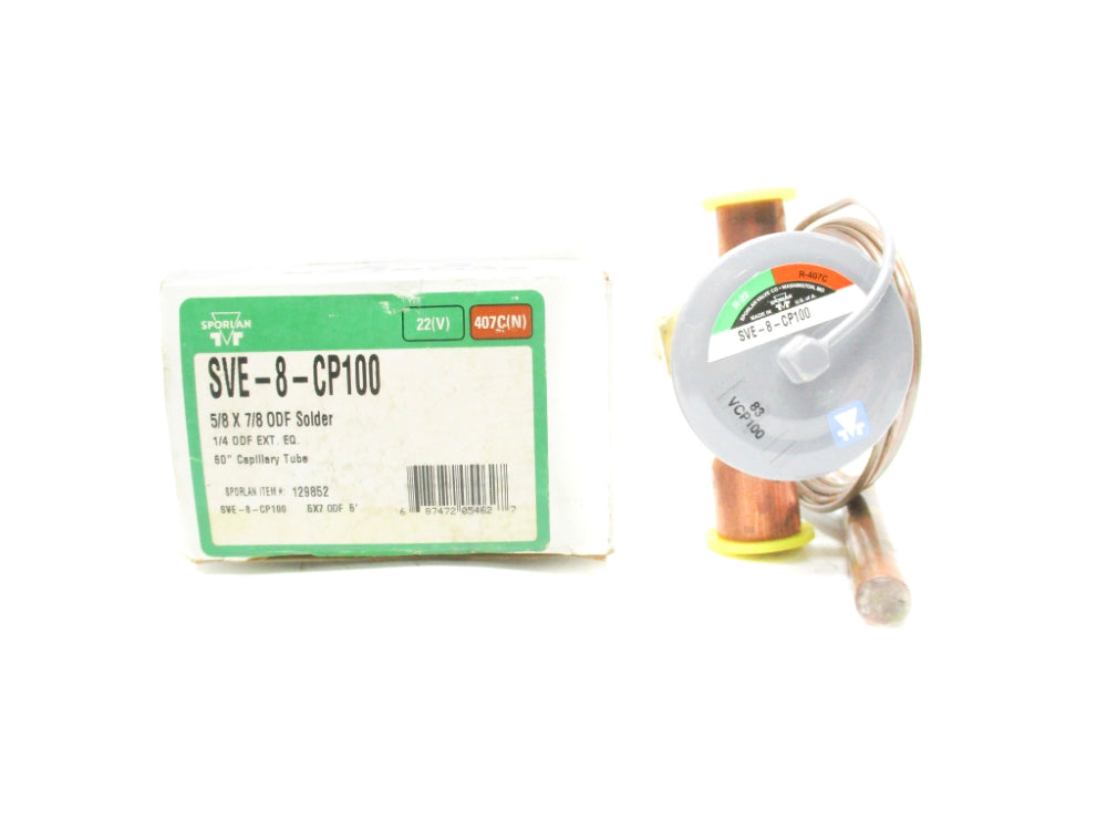 SPORLAN SVE-8-CP100 1/4" NSMP