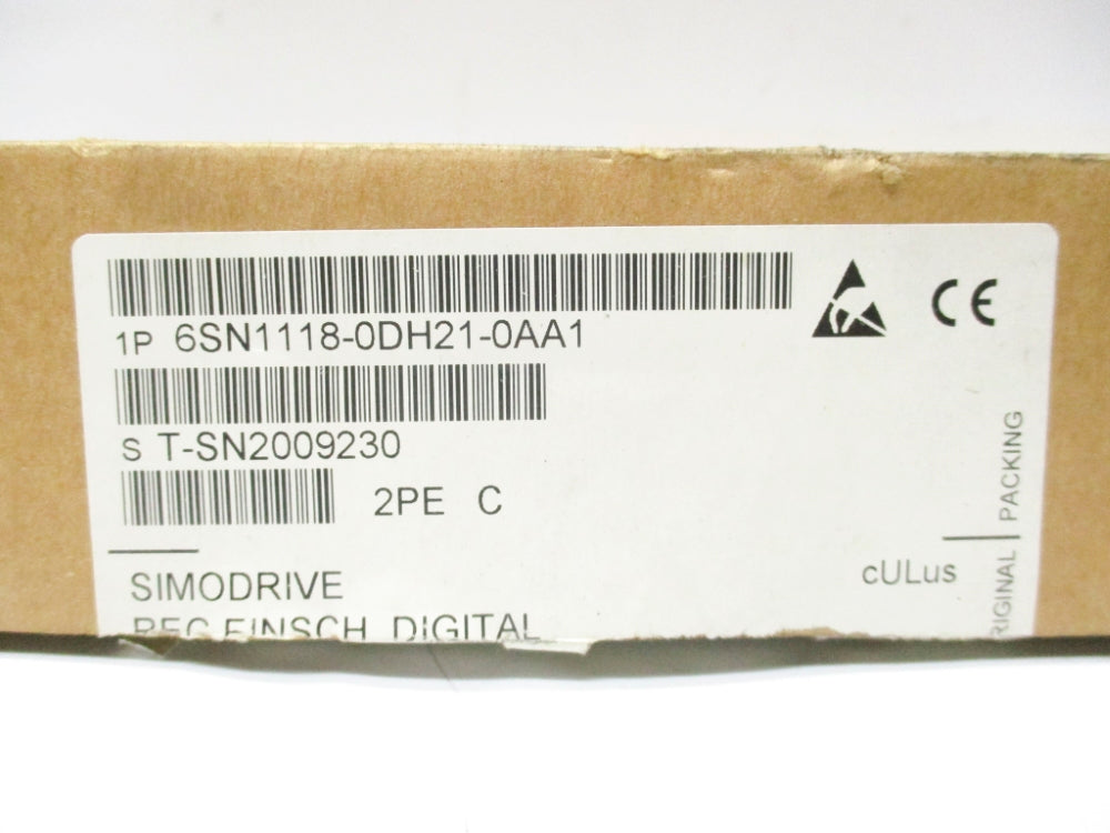 SIEMENS 6SN1118-0DH21-0AA1 NSMP