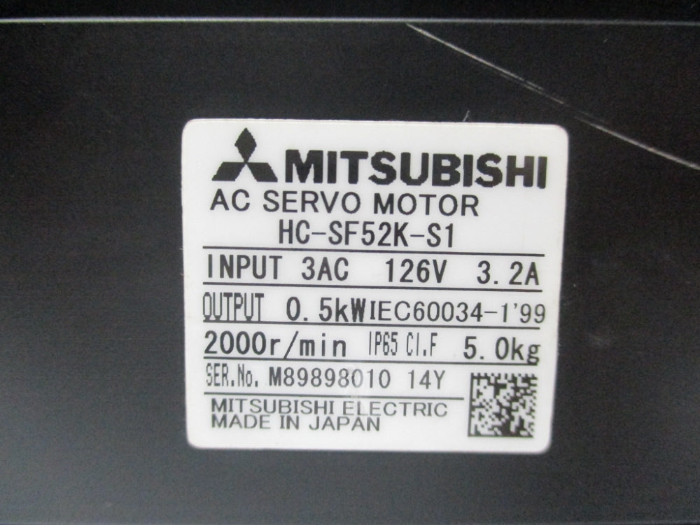 MITSUBISHI HC-SF52K-S1 UNMP