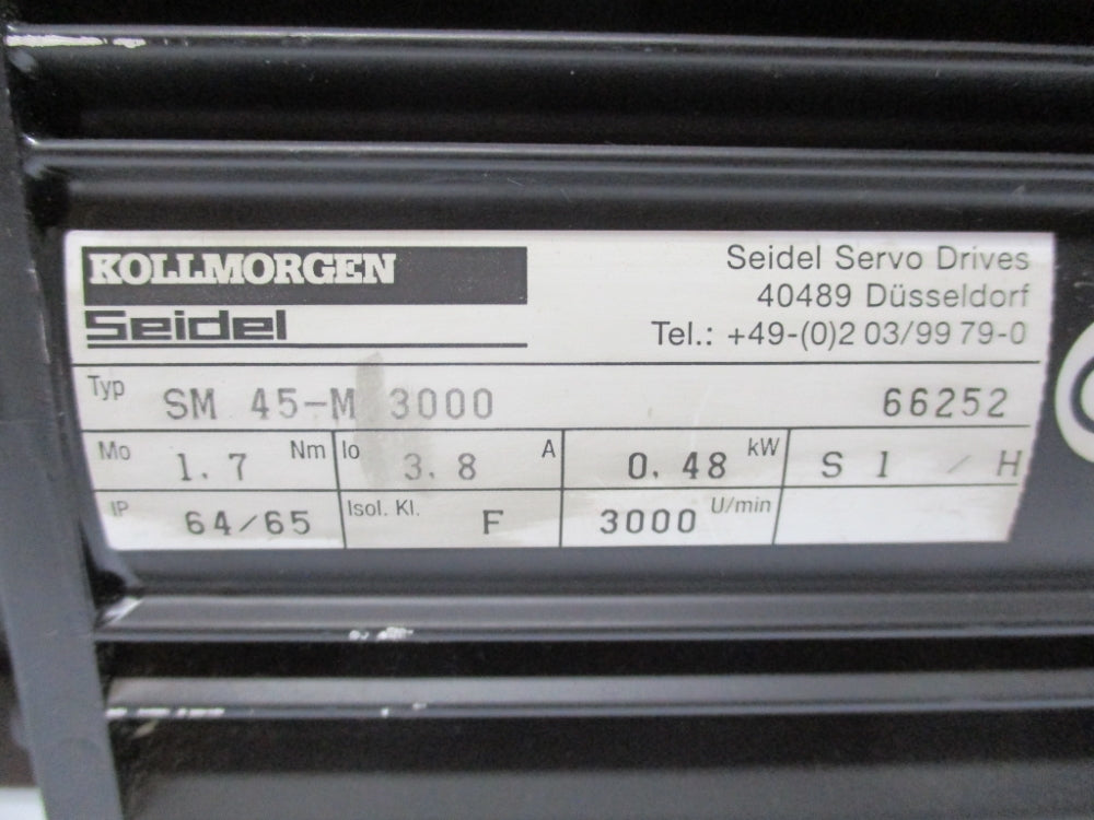 KOLLMORGEN SM45-M3000 NSNP