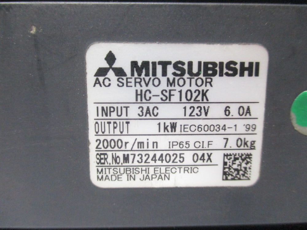 MITSUBISHI HC-SF102K NSNP