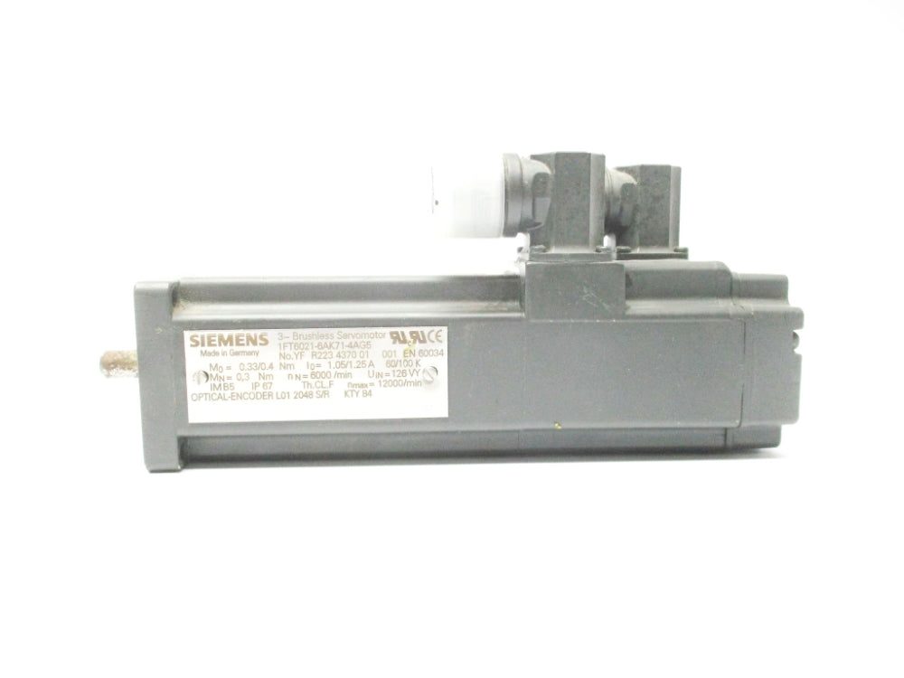 SIEMENS 1FT6021-6AK71-4AG5 (AS PICTURED) NSNP