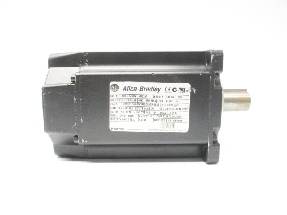 ALLEN BRADLEY MPL-B4530K-MJ72AA SER. A NSNP