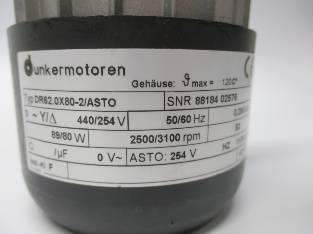 DUNKERMOTOREN DR62.0X80-2/ASTO W/ PLG52 NSNP