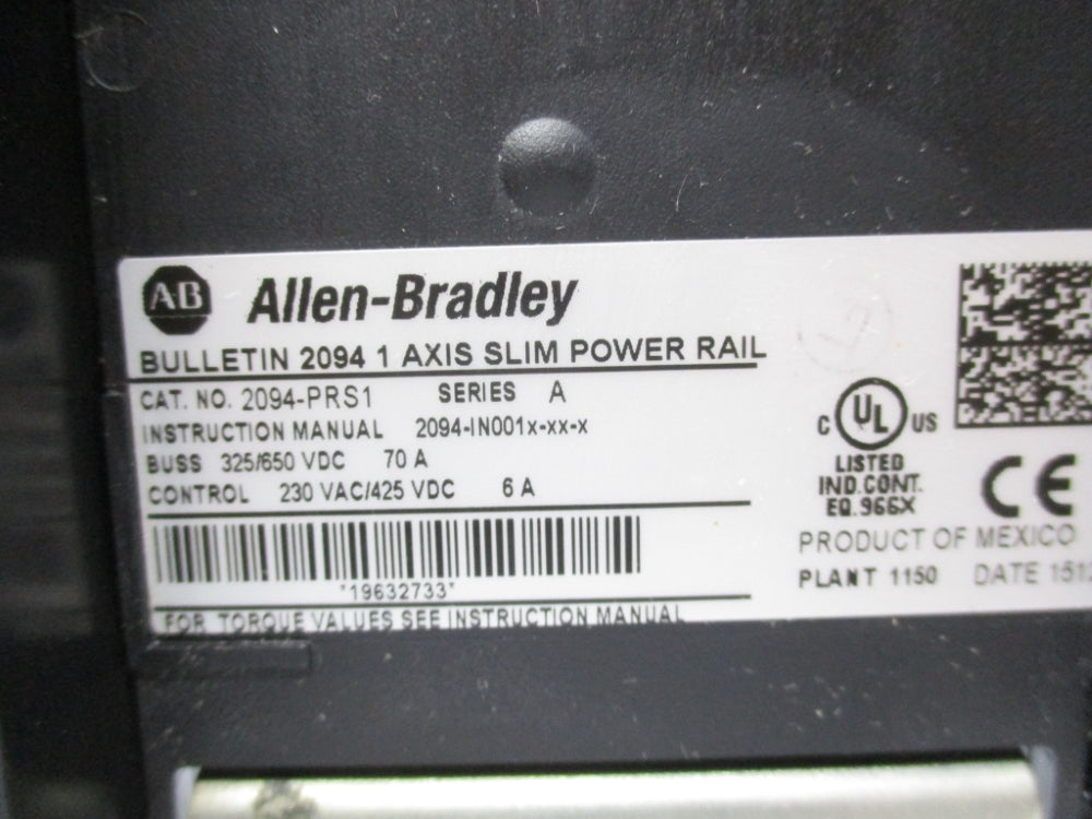 ALLEN BRADLEY 2094-PRS1 SER. A NSNP
