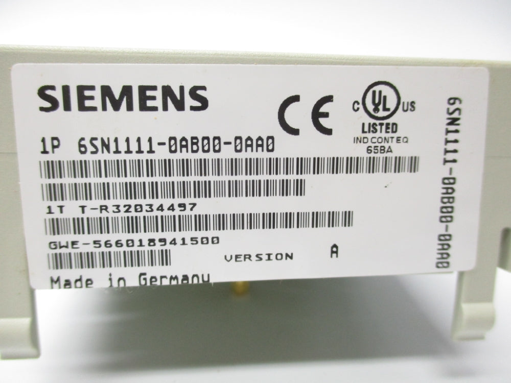 SIEMENS 6SN1111-0AB00-0AA0 NSMP