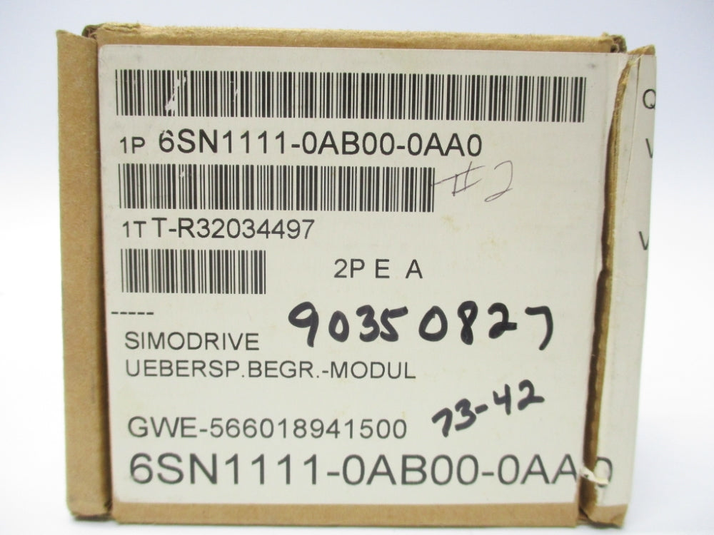 SIEMENS 6SN1111-0AB00-0AA0 NSMP
